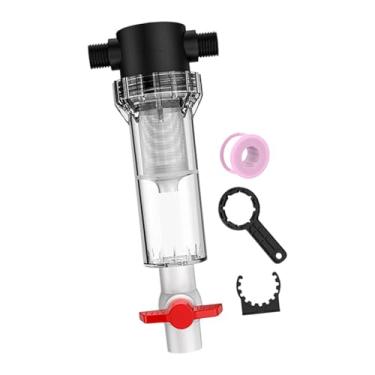 Imagem de Fenteer Bomba de filtro de aquário, filtro de água com rosca de 1/2" à prova de vazamento, anel de vedação de silicone, acessório de limpeza profissional, 40 Malha