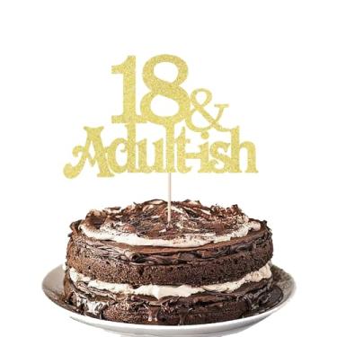 Imagem de Topo de bolo I'm Feeling 22, decoração de bolo de aniversário de 22 anos, Olá 22, Cheers to 22 anos, presentes de decorações de festa de aniversário de 22 anos para adultos (18 anos e adultos, dourado