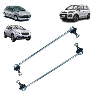 Imagem de 2 Bieleta Peugeot 2008 Esquerda + Direita Axios Dianteira 2013 A 2019,