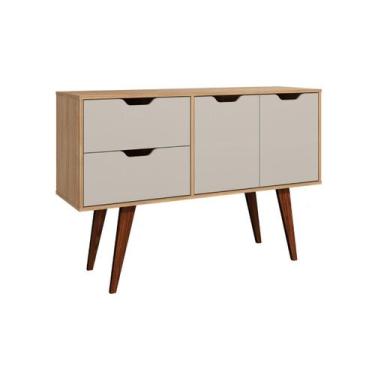 Imagem de Aparador Sala de Jantar 2 Portas e 2 Gavetas MB1097 Movelbento, Mel/ O