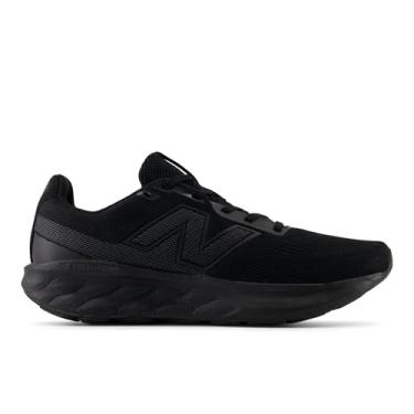 Imagem de New Balance Fresh Foam 520 V9 Tênis de corrida masculino, Preto/Preto/Fantasma, 41