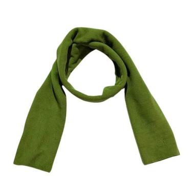 Imagem de Cachecol infinito em fleece faixa de pescoço térmica para frio - Genér