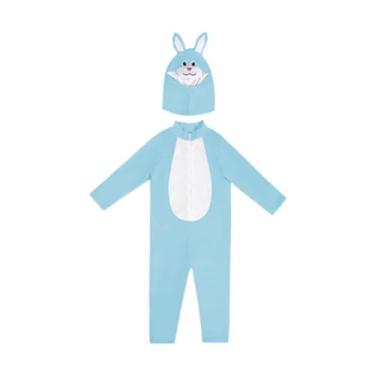 Imagem de Baoblaze Fantasia de para crianças, fantasia de da Páscoa de desenho animado para festa de carnaval, cosplay, Azul, L