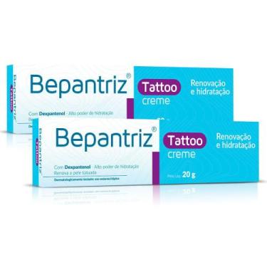 Imagem de Kit 2 Bepantriz Tattoo com Dexpantenol 20g