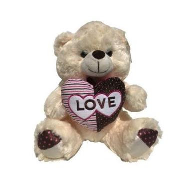 Imagem de Urso De Pelúcia Fofo 46cm - Fizzy Toys