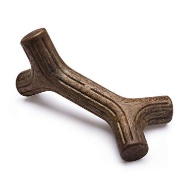 Imagem de Benebone Stick Brinquedo de mastigar robusto para mastigar agressivo, madeira de bordo real, tamanho gigante