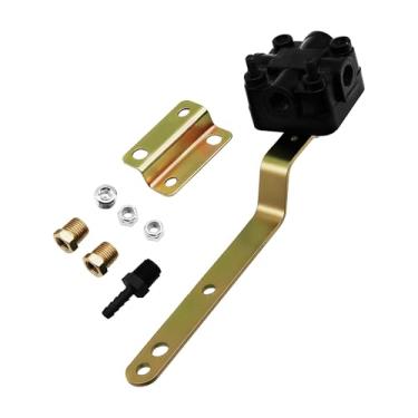 Imagem de Ovabeyna Kit de válvula de controle de altura de nivelamento padrão pneumático 53321-Q120 compatível com suspensões pneumáticas de reboque Neway VS-227 KD2204