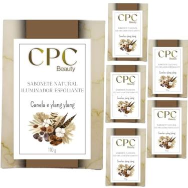 Imagem de Sabonetes Artesanais Naturais CPC Beauty (6 unidades, Iluminador esfoliante de canela e ylang ylan)
