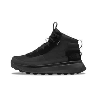 Imagem de The North Face Bota de caminhada masculina Bergen média impermeável, TNF preto/cinza antracite, 43