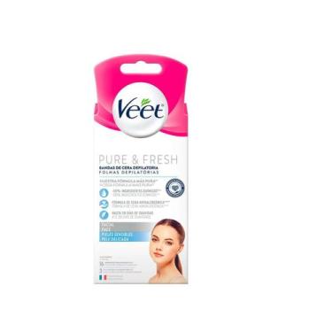 Imagem de Folhas facial epil veet 16un delicada