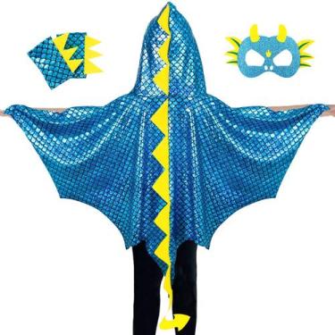 Imagem de Fantasia IROLEHOME Dragon Wings para crianças, meninos e meninas