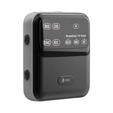 Imagem de Receptor Transmissor De Música Estéreo Sem Fio Bluetooth 5.4 Com Micro