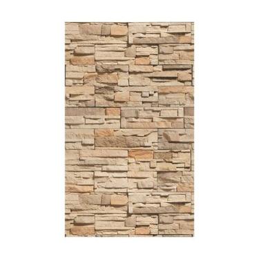 Imagem de Papel de Parede Decorativo Pedras - Adesivo Autocolante - Cromo Sign