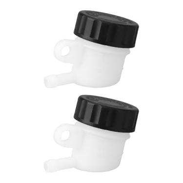 Imagem de Briny River 2 peças de reservatório de cilindro de motocicleta compatível com quadriciclo ATV de 4 rodas