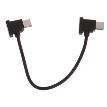 Imagem de Milageto Cabo de Dados para Drone com Conexão Estável de 15 Cm Tipo C para Tipo C, Design Simples E Prático para Controle Remoto de Telefone