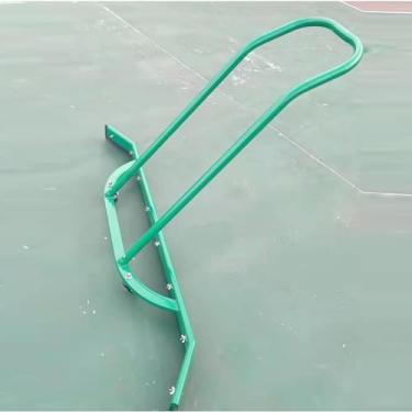 Imagem de Vassoura limpa para-brisas para campo de ténis, empurrador de água móvel, ferramenta de limpeza de vassoura de borracha profissional, ferramenta de remoção de água da superfície do chão do campo