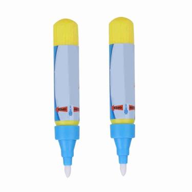 Imagem de SPYMINNPOO Caneta Mágica de água, Conjunto de Canetas Ecológicas para Colorir água para Bebês, Preenchível, Inofensivo para Brinquedos Infantis, Presente, Azul/rosa, 2 Tamanhos (caneta pequena azul)