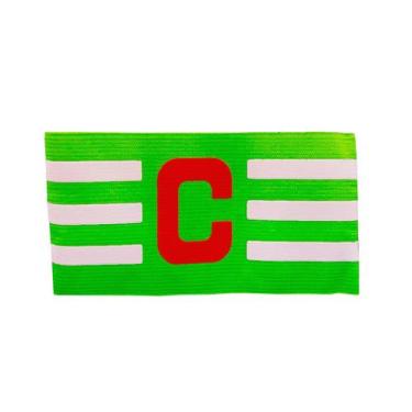 Imagem de Braçadeira Faixa de Capitão Elástica e Ajustável - Estilo Boleiro, Ver