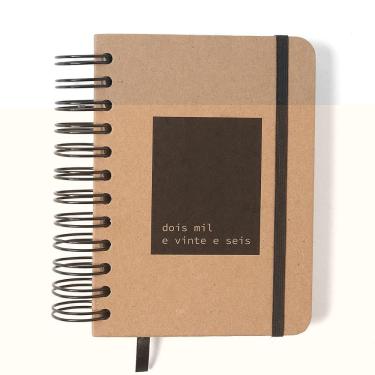 Imagem de Agenda planner diária 11,5x16 Kraft 2026 - Cicero