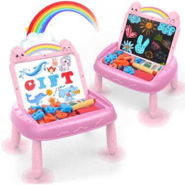 Imagem de Prancheta magnética MAYESAR Unicorn para menina de 1 a 2 anos