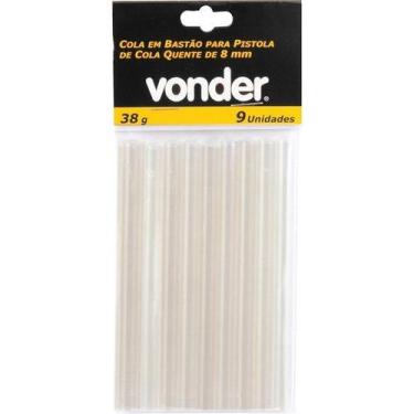 Imagem de Cola em Bastão Para Pistola de Cola Quente de 8 mm em Cartela - Vonder
