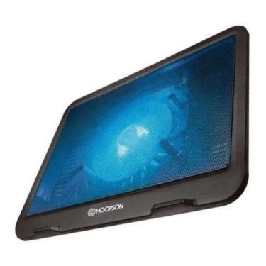 Imagem de Cooler Para Notebook Led Azul 15,6 Hoopson Bpn003 Preto