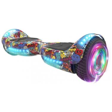 Imagem de Hoverboard Certificado HS2.01 Monster Party com Rodas LED Flash, Bluetooth e Luzes LED