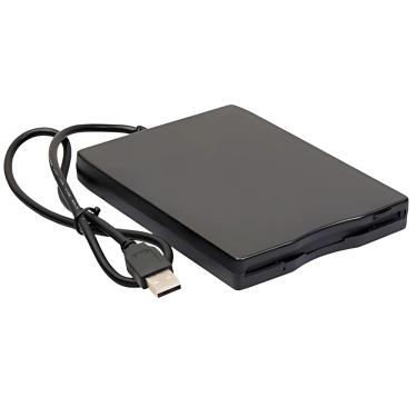 Imagem de Drive Disquete USB Externo 1.44 para Notebook  Pc DIS-1.44