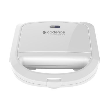 Imagem de Sanduicheira Elétrica Toast & Grill Branca 127V Cadence