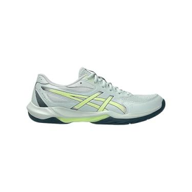 Imagem de ASICS Tênis de vôlei masculino Gel-Rocket 12, Lichen Rock Tranquil Teal, 42