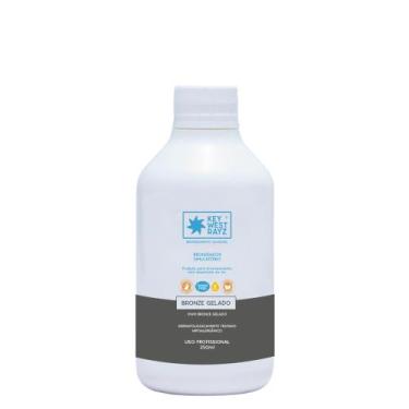 Imagem de Loção Bronzeadora Sem Sol A Jato Bronze Gelado 250ml - KWR
