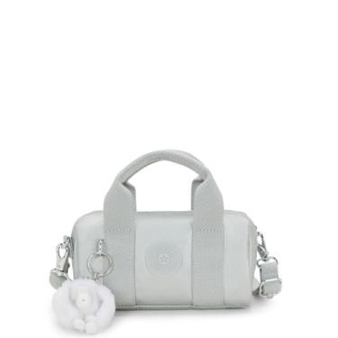 Imagem de Kipling Bolsa de ombro Bina Mini metálica, Nova Bright Met, 7''L x 4''H x 3.25''D