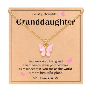Imagem de Colar de borboleta Happy 5th 6th 7th 8th 9th 10th 11th 12th Birthday Gifts Necklace Gifts For Family Members, One Size, Metal, Sem Pedra Preciosa