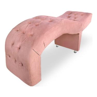 Imagem de Maca Estética Estofado Salão Clínica Capitonê Isabela Rosê