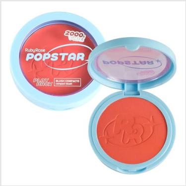 Imagem de Blush compacto playback popstar summer hbm08-3 ruby rose