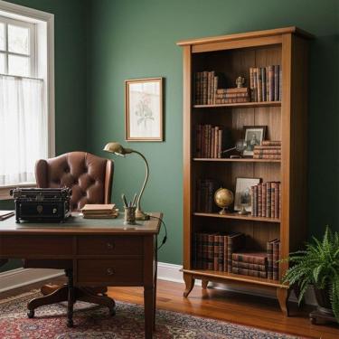 Imagem de Multiuso De Madeira Vintage 1,73m Plateleira Retrô Sem Portas Luiz Xv Castanho