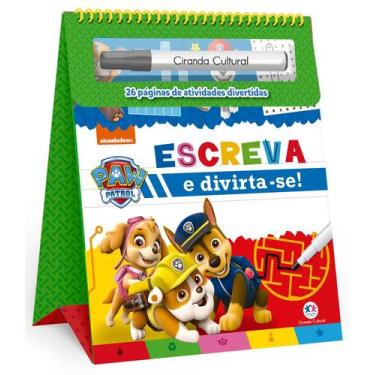 Imagem de Livro - Patrulha Canina - Escreva