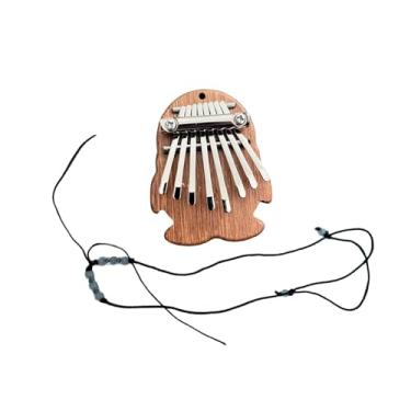 Imagem de menolana Mini Calimba Mbira de Madeira, Piano de Dedo em Formato de Pinguim, Piano de Polegar Profissional para Crianças Iniciantes, Presente em Formato de