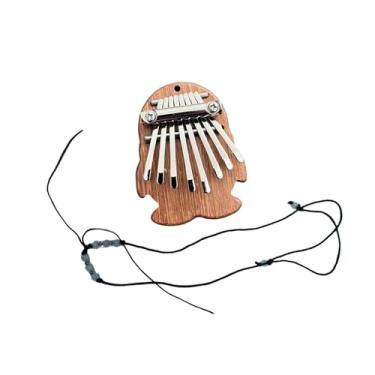 Imagem de JWQFBC Mini Calimba, Acessório Musical Profissional, Pequena Mbira, Piano de Polegar, para Adultos E Crianças.