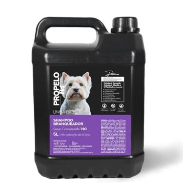 Imagem de Shampoo Pet Profissional Branqueador Clareador 5l concentrado 1:10