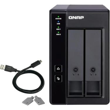 Imagem de QNAP TR-002 2 compartimentos USB tipo-C Direct Attached Storage (DAS) com hardware RAID (sem disco) (TR-002-US)