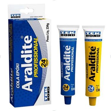 Imagem de Adesivo Araldite Epoxi Profissional 234g Tekbond