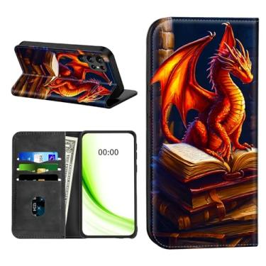 Imagem de RWUTYTIUL Capa carteira flip para Samsung Galaxy S26 Ultra 5G com suporte para cartão de crédito, capa magnética à prova de choque com compartimentos convenientes para cartão com suporte [bloqueio