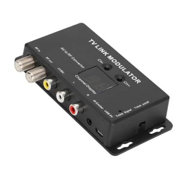 Imagem de TM70 UHF TV LINK Modulador AV RF Conversor IR Extender Com Exibição de Canal para Casa