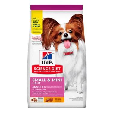 Imagem de Ração Hill's Light para Cães Pequenos e Minis Sabor Frango 2,04 kg - H