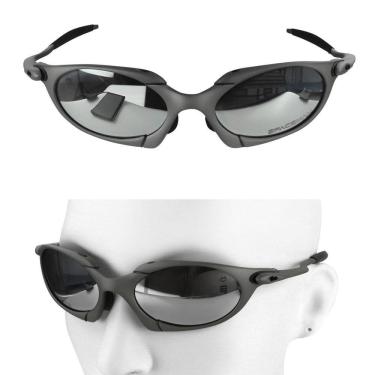Imagem de Oculos Sol Lupa Mandrake Metal Juliet Proteção Uv Case Polarizado Estiloso Qualidade Premium Verão
