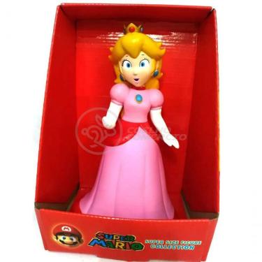 Imagem de Boneco Princesa Peach Toadstool Super Size 23Cm - Mario