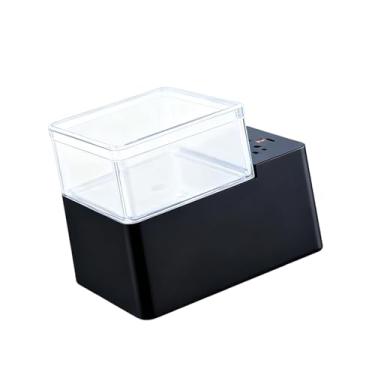 Imagem de Whtkoph Dispensador Automático de Ração para Aquários – Produto Robusto, Adequado para Aquários com Espessura de Parede de 5 Cm a 2 Cm, 160 ml