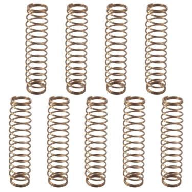 Imagem de Mola de pistão de válvula compatível com trompete Bach Stradivarius Strad, molas de substituição adequadas para Allora AAFG-103F e CecilioTrumpet (pacote com 9)