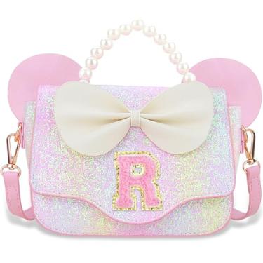 Imagem de Luchike Presentes de aniversário para meninas – Bolsa tiracolo infantil para princesas, presentes de Natal, Rosa - G